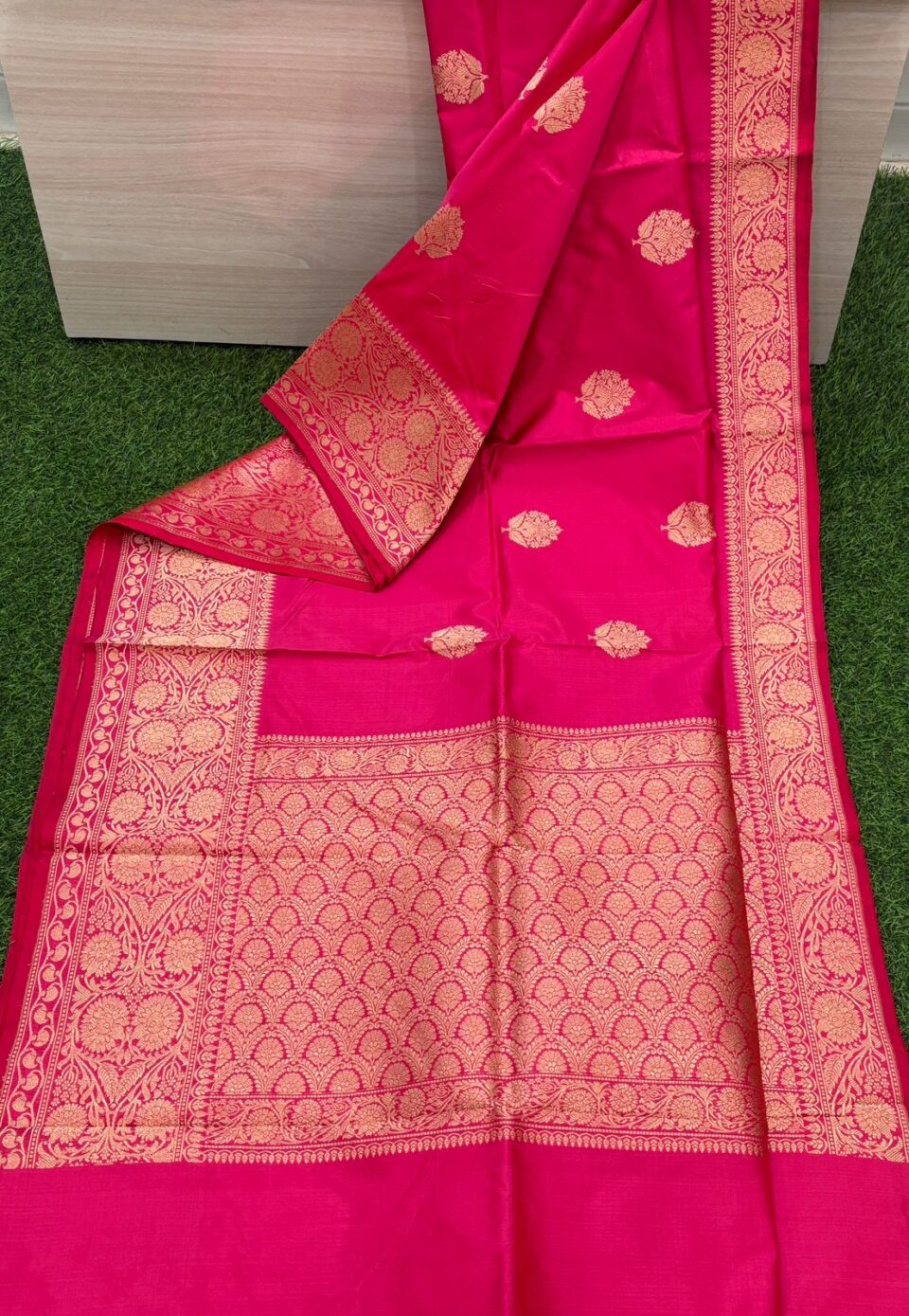 PURE HANDLOOM BANARSI KATAN SILK SAREE