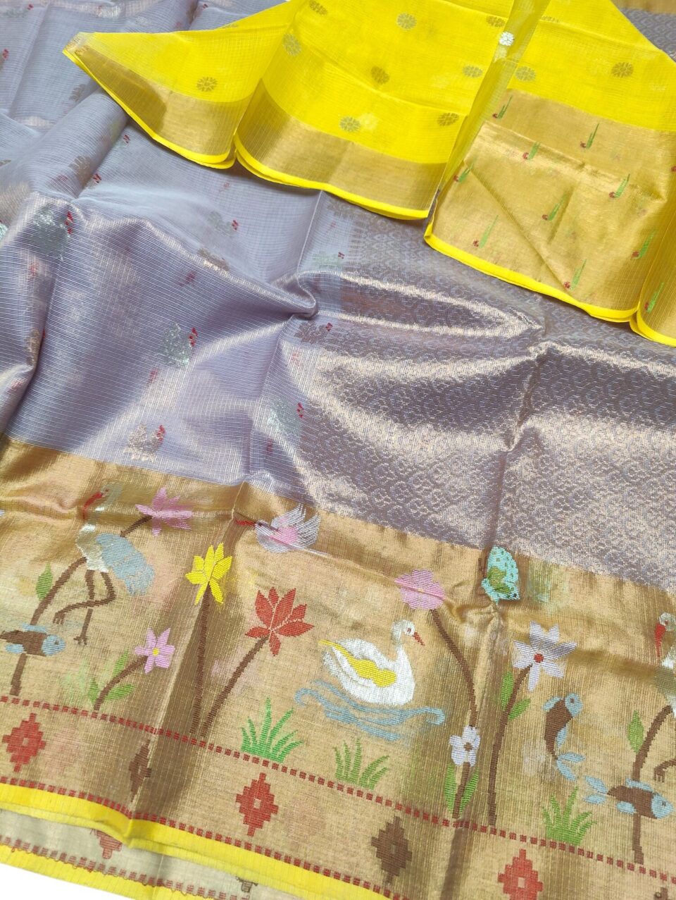 Pure Zari Kota Saree