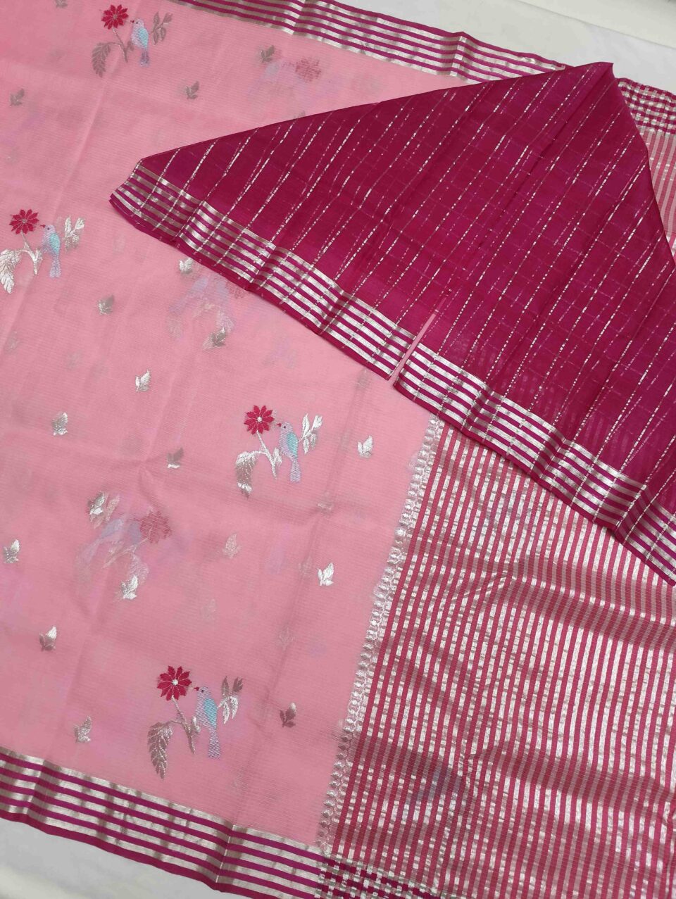Pure Zari Kota Designer Sarees