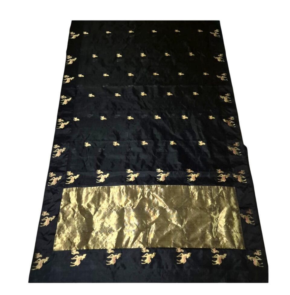 Pure Chanderi Pattu Saree
